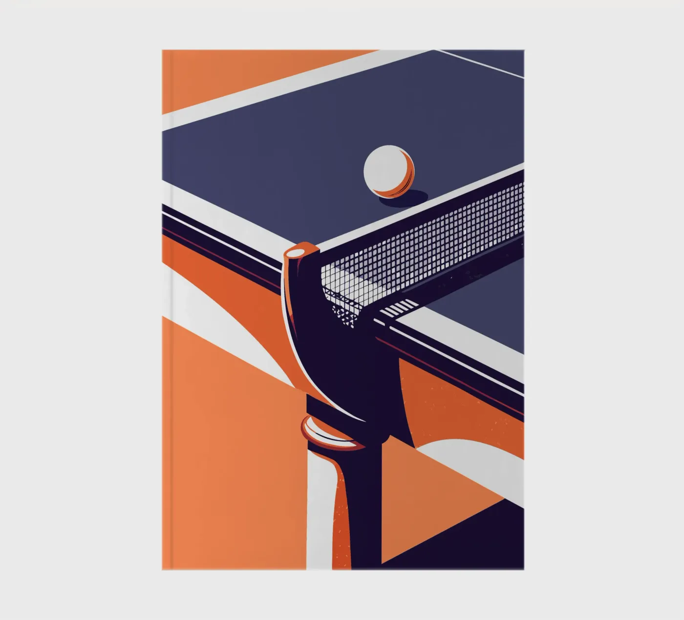 Table Tennis notebook by STORE PRESENCE