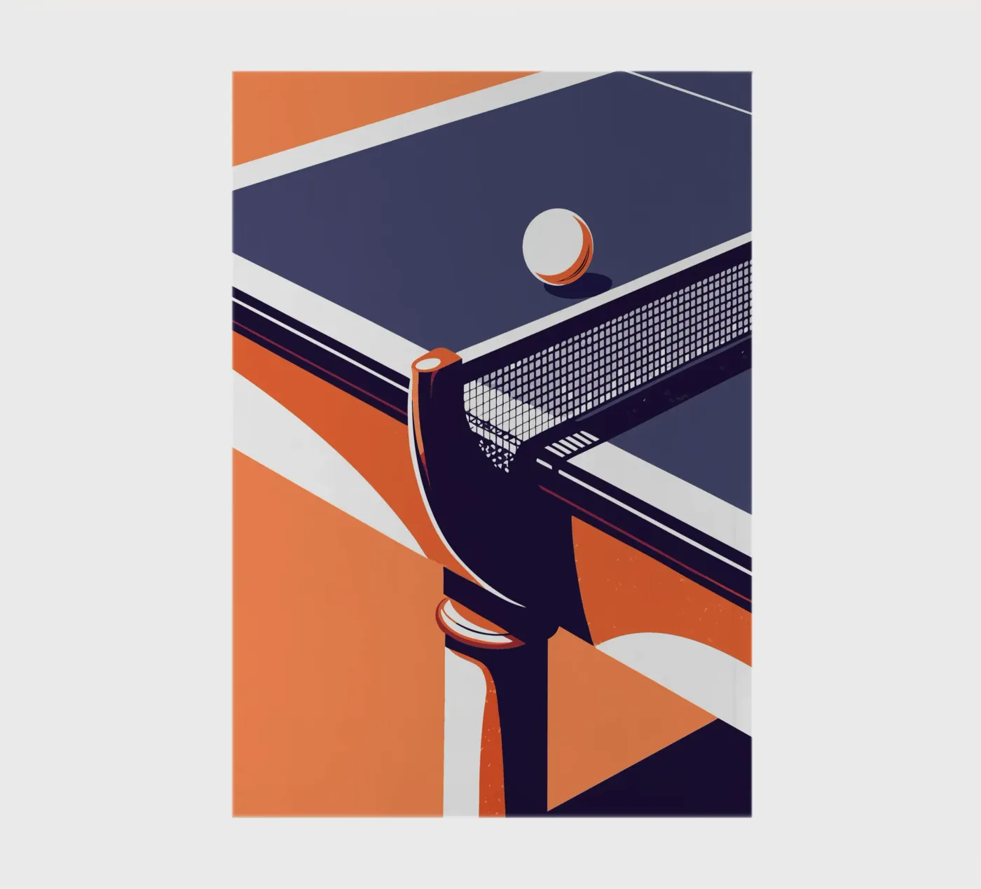 Table Tennis notebook by STORE PRESENCE