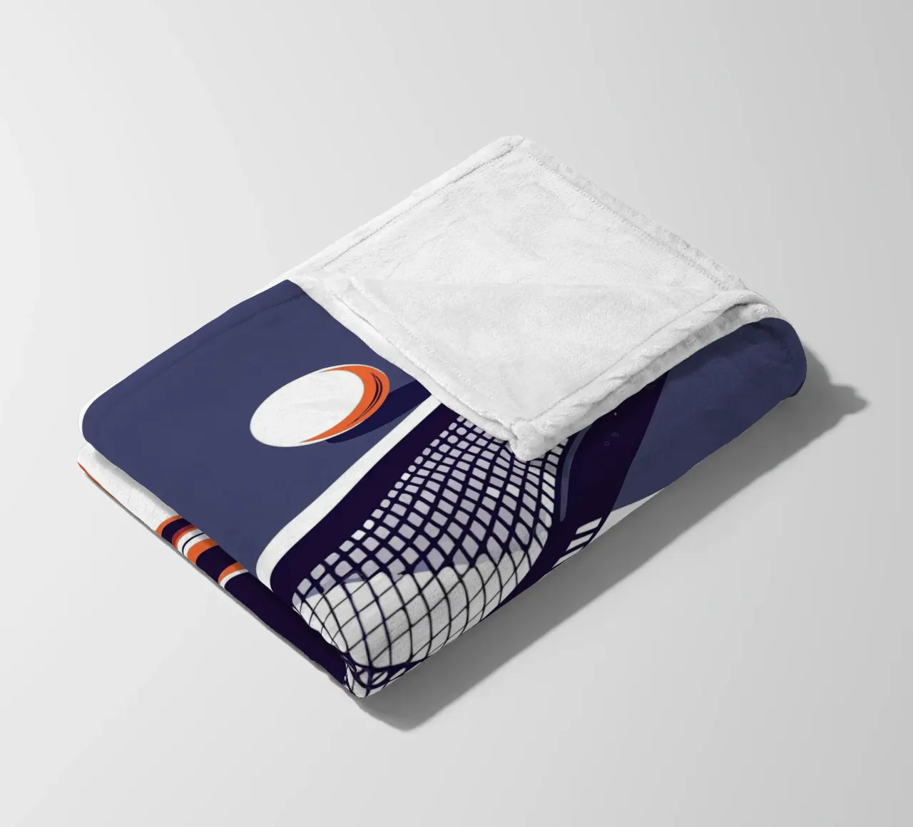 Table Tennis fleece blanket by STORE PRESENCE