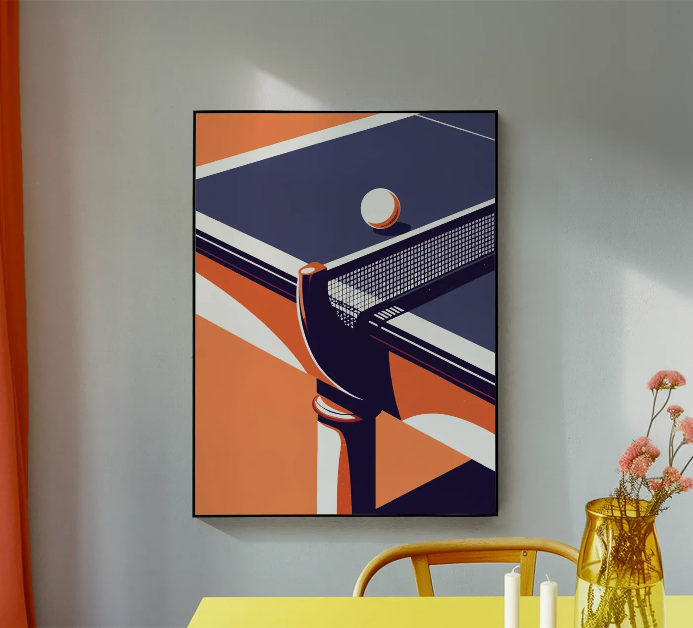 Table Tennis acryl van STORE PRESENCE