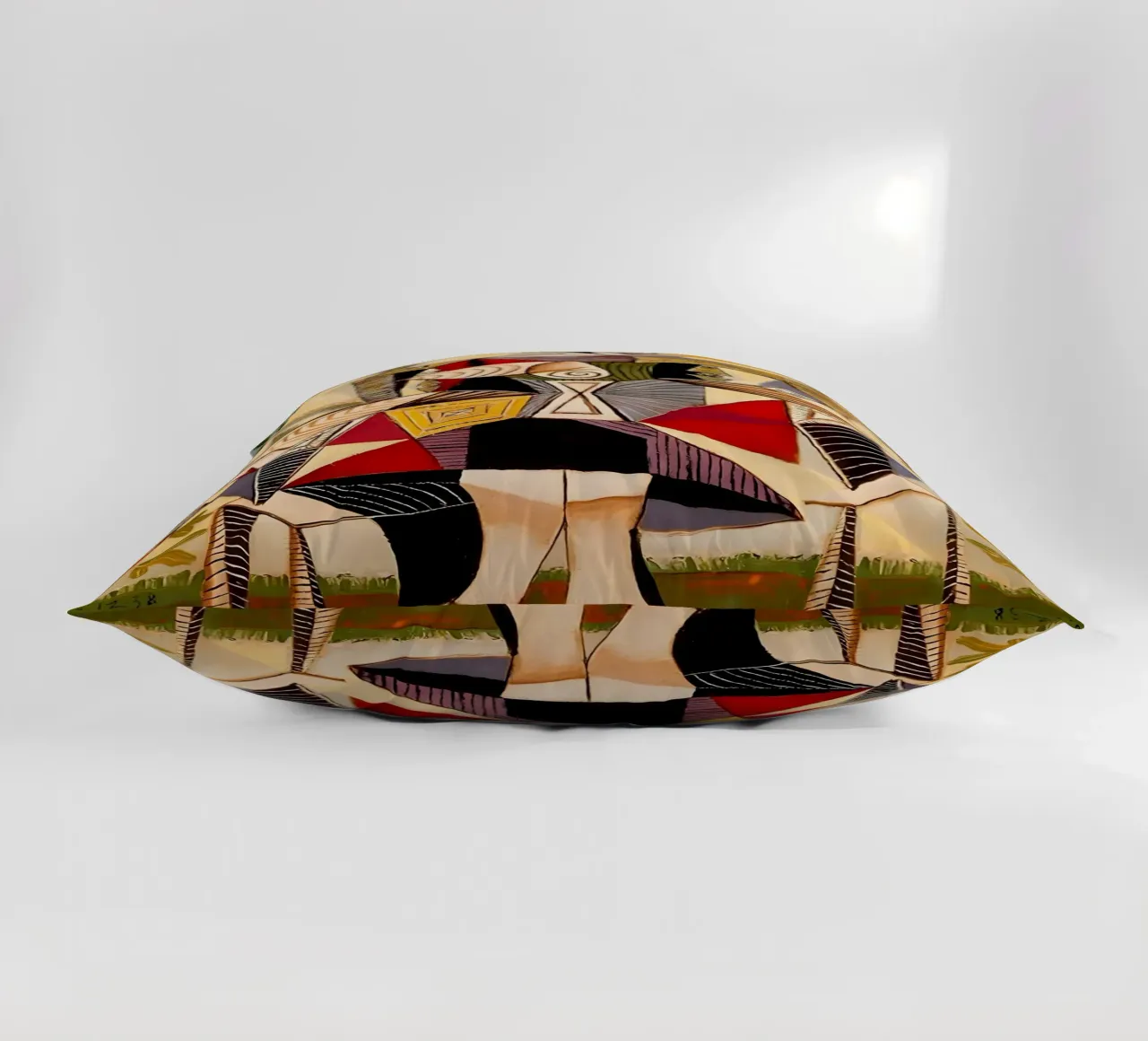 Picasso Dora Maar Seated Cubist Portrait Art Print decorative cushion by homdeco