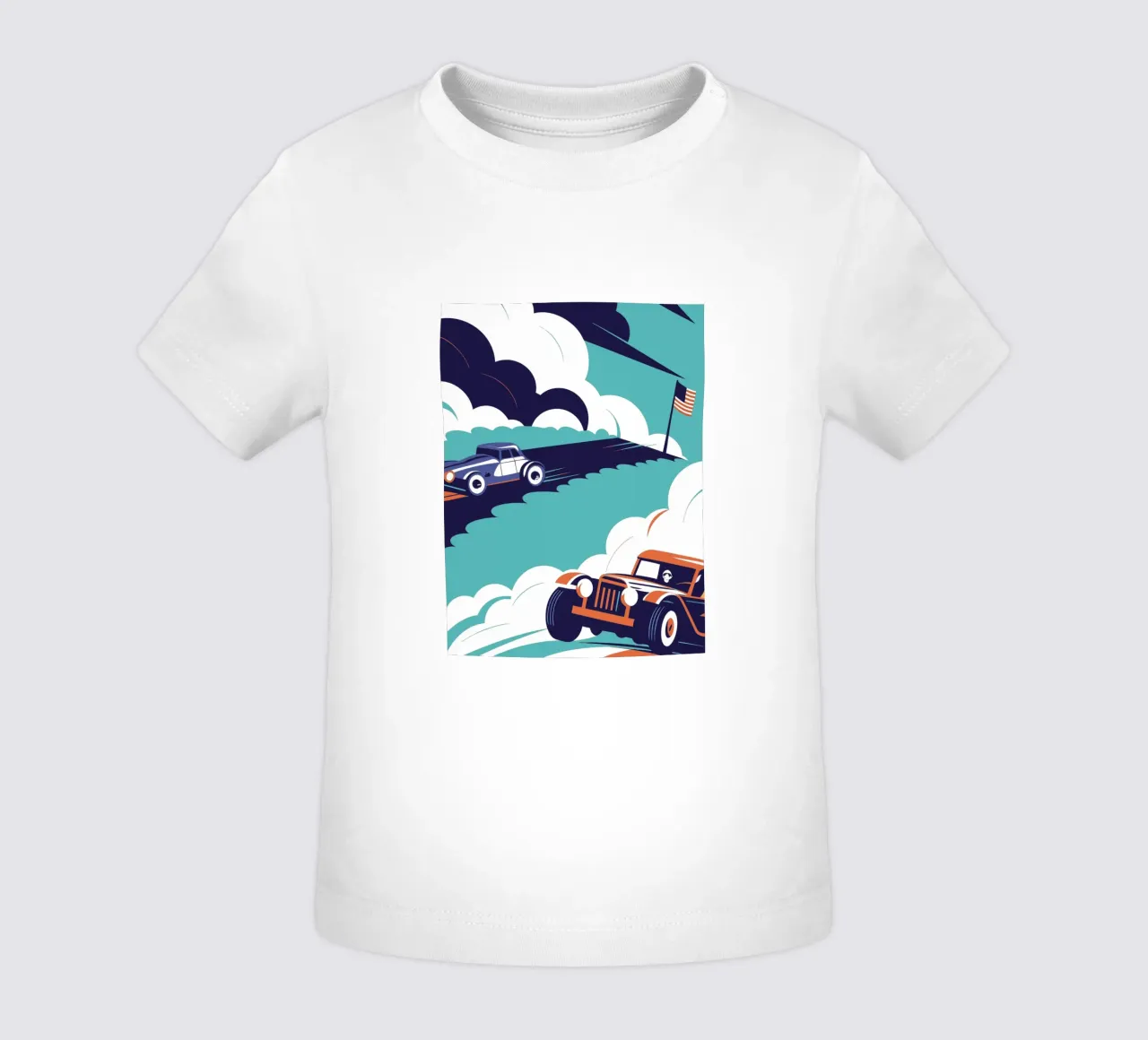 Auto da corsa offroad maglietta neonato da STORE PRESENCE