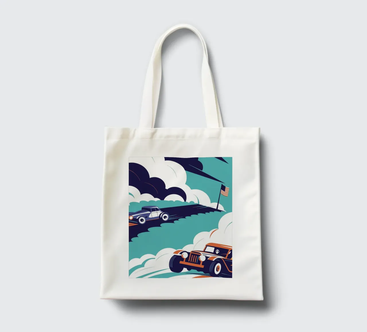 Auto da corsa offroad borsa in juta da STORE PRESENCE