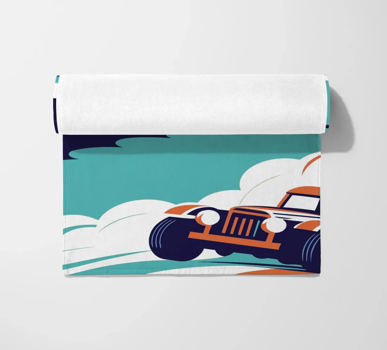 Auto da corsa offroad telo mare da STORE PRESENCE