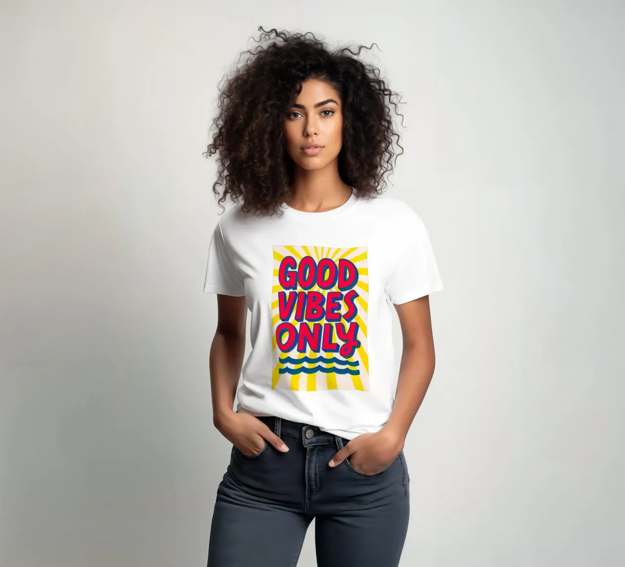 Good Vibes Only - Sole, onde e vibrazioni t-shirt da QuooodZ by MooodzArt