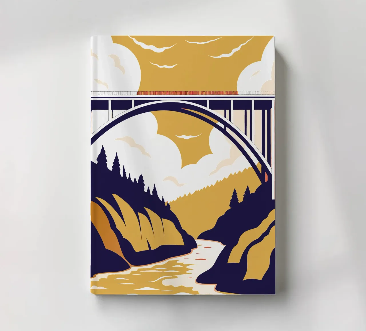River Bridge notebook by STORE PRESENCE
