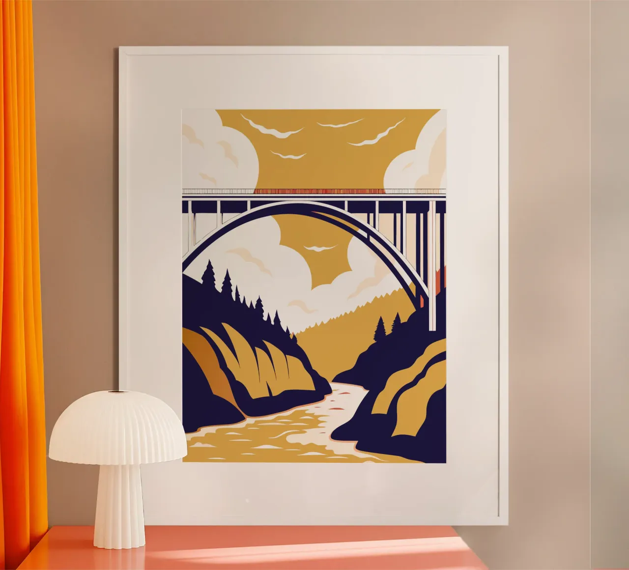 River Bridge poster by STORE PRESENCE