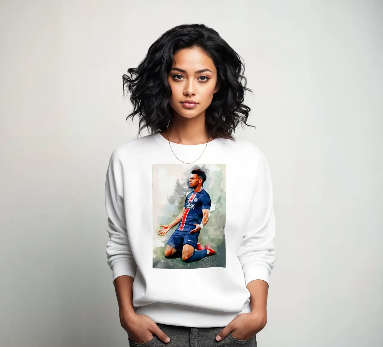 Desire Doue football player felpa da Lembayung art