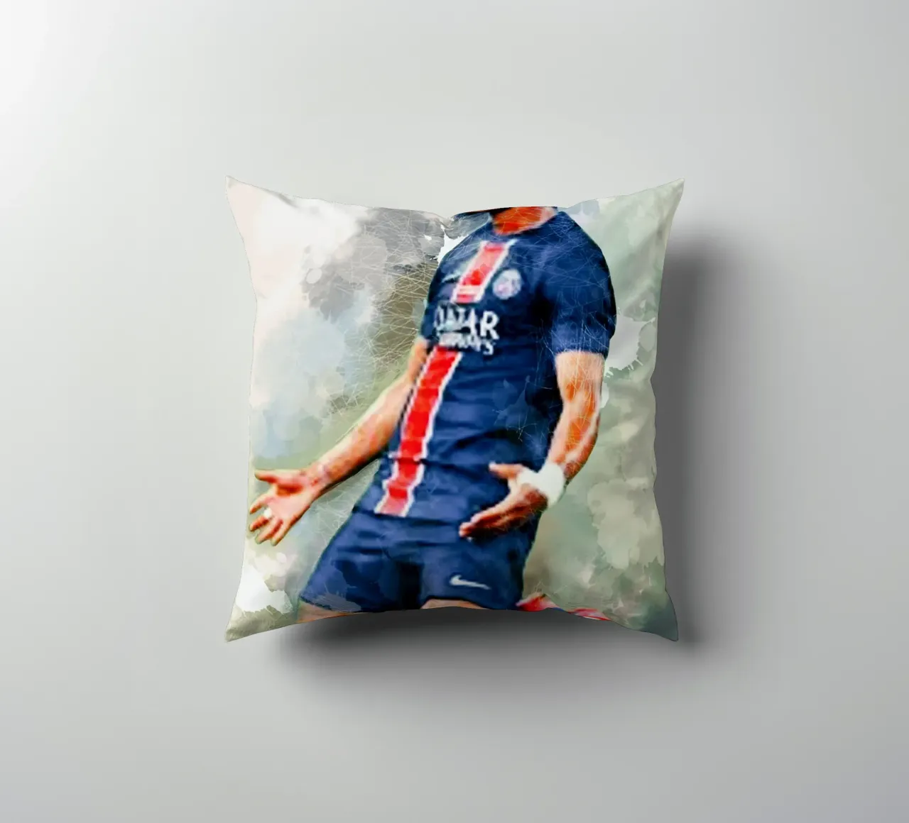 Desire Doue football player cuscino da Lembayung art