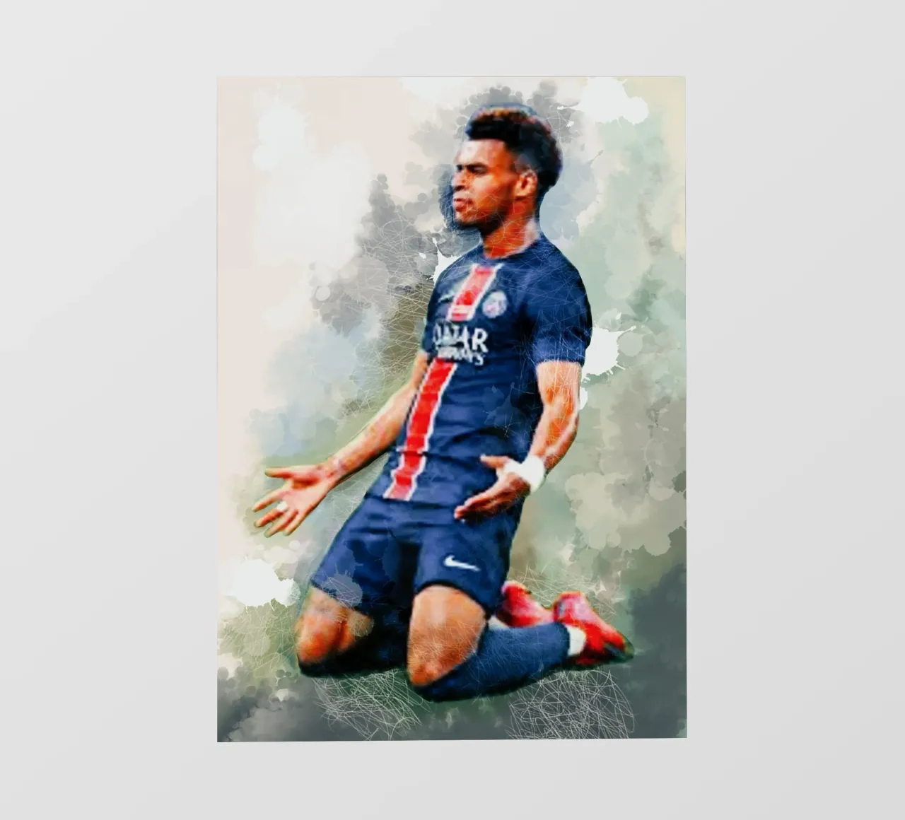 Desire Doue football player telo in pvc da Lembayung art