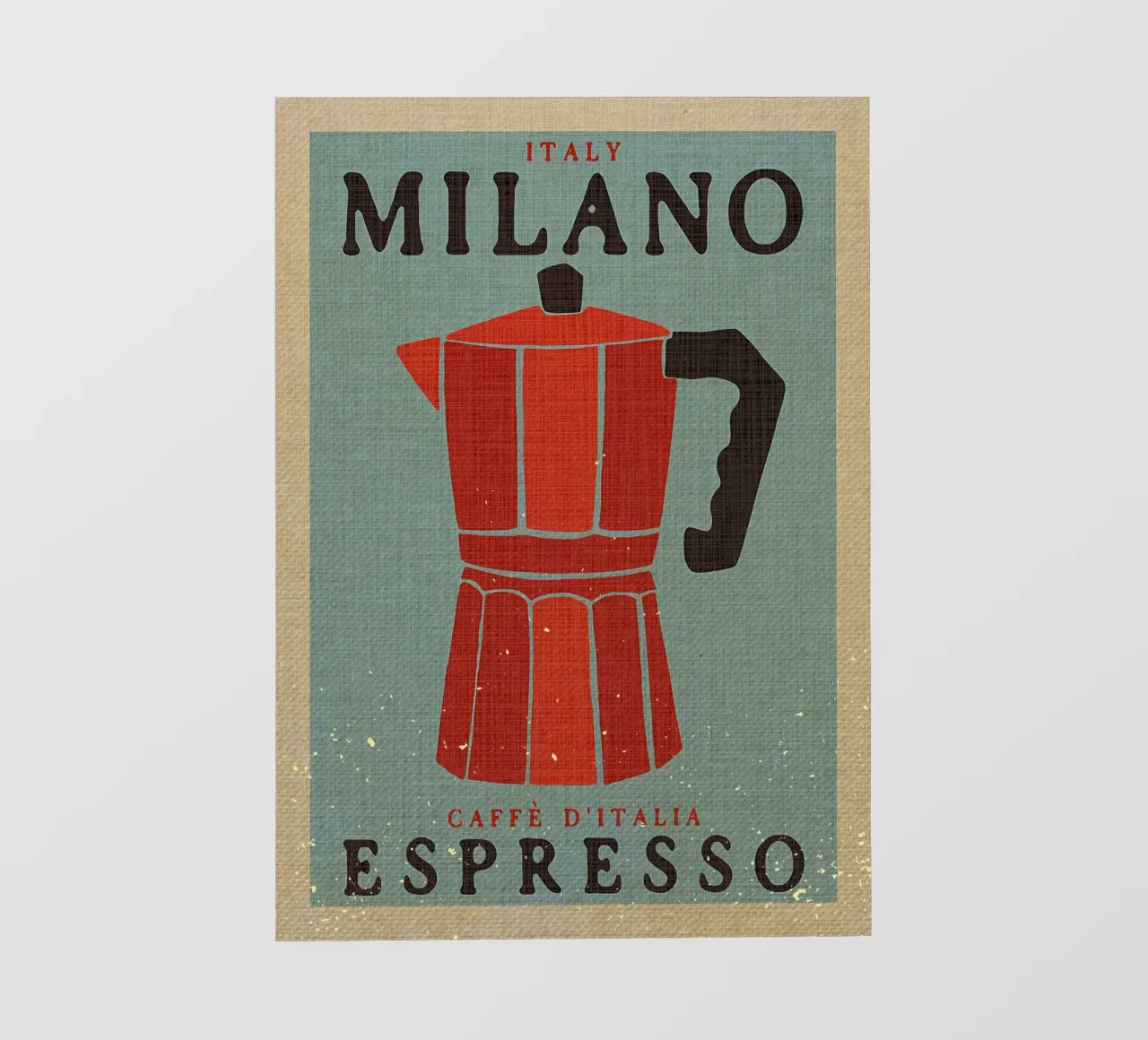 Milano Espresso Cafe pellicola backlit da Providence Mbabazi Studio
