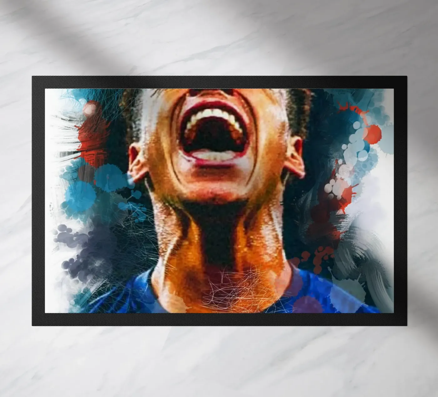 Desire Doue doormat by Lembayung art