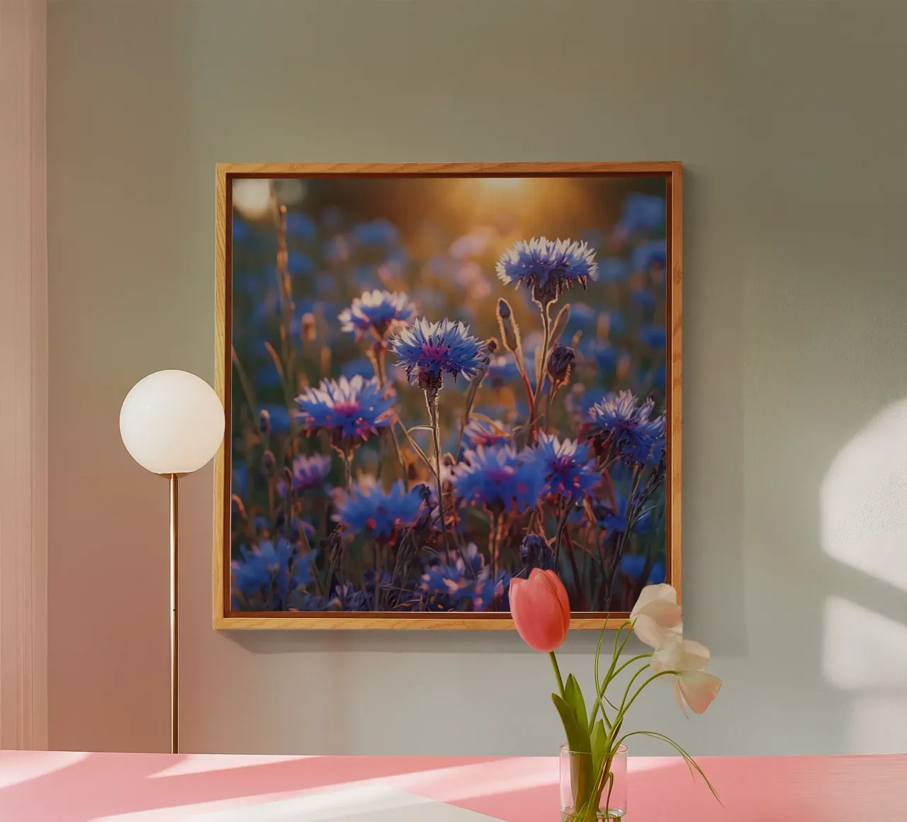 Sussurri del prato plexiglass da Bold Blooms