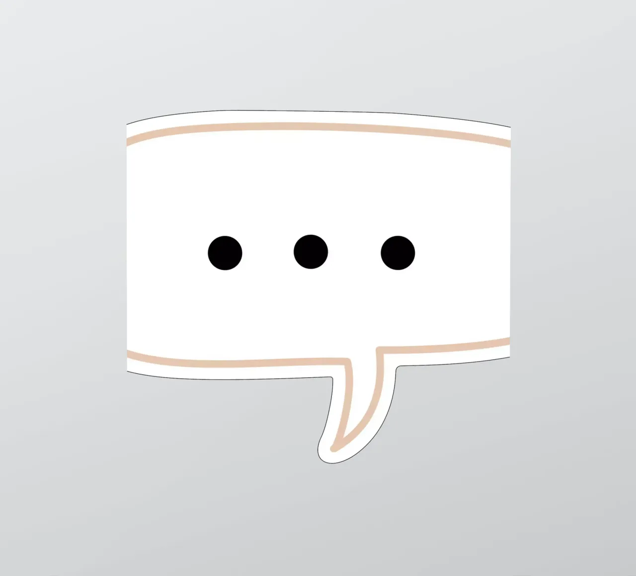 comic speech bubble sticker van Sticker King