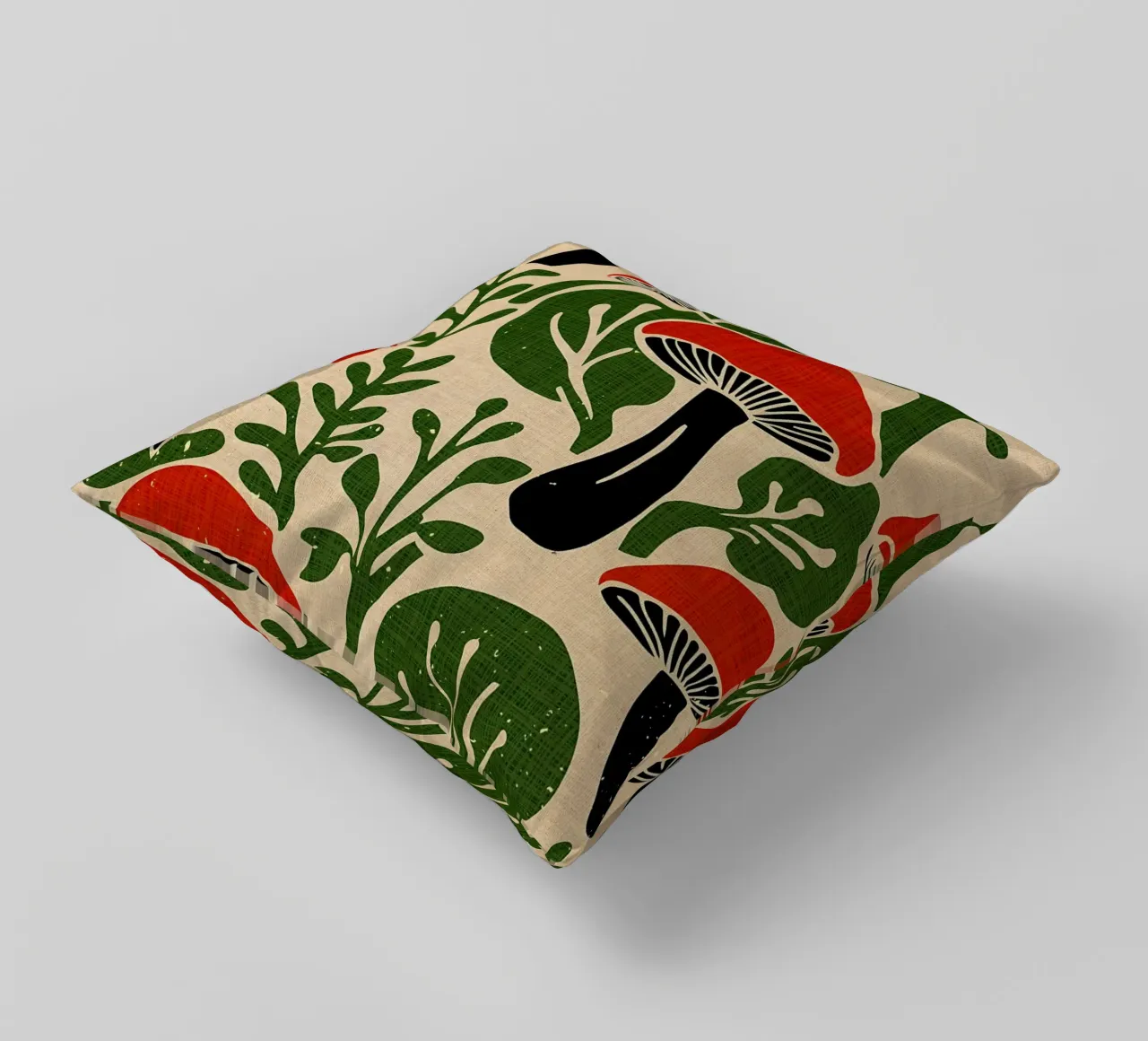 Camere rosse cuscino da Providence Mbabazi Studio