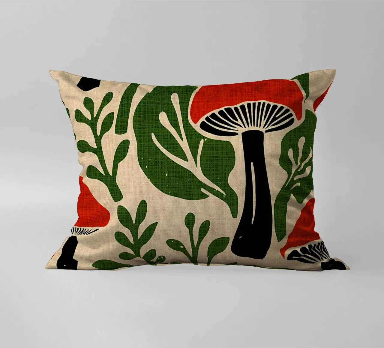 Camere rosse cuscino da Providence Mbabazi Studio