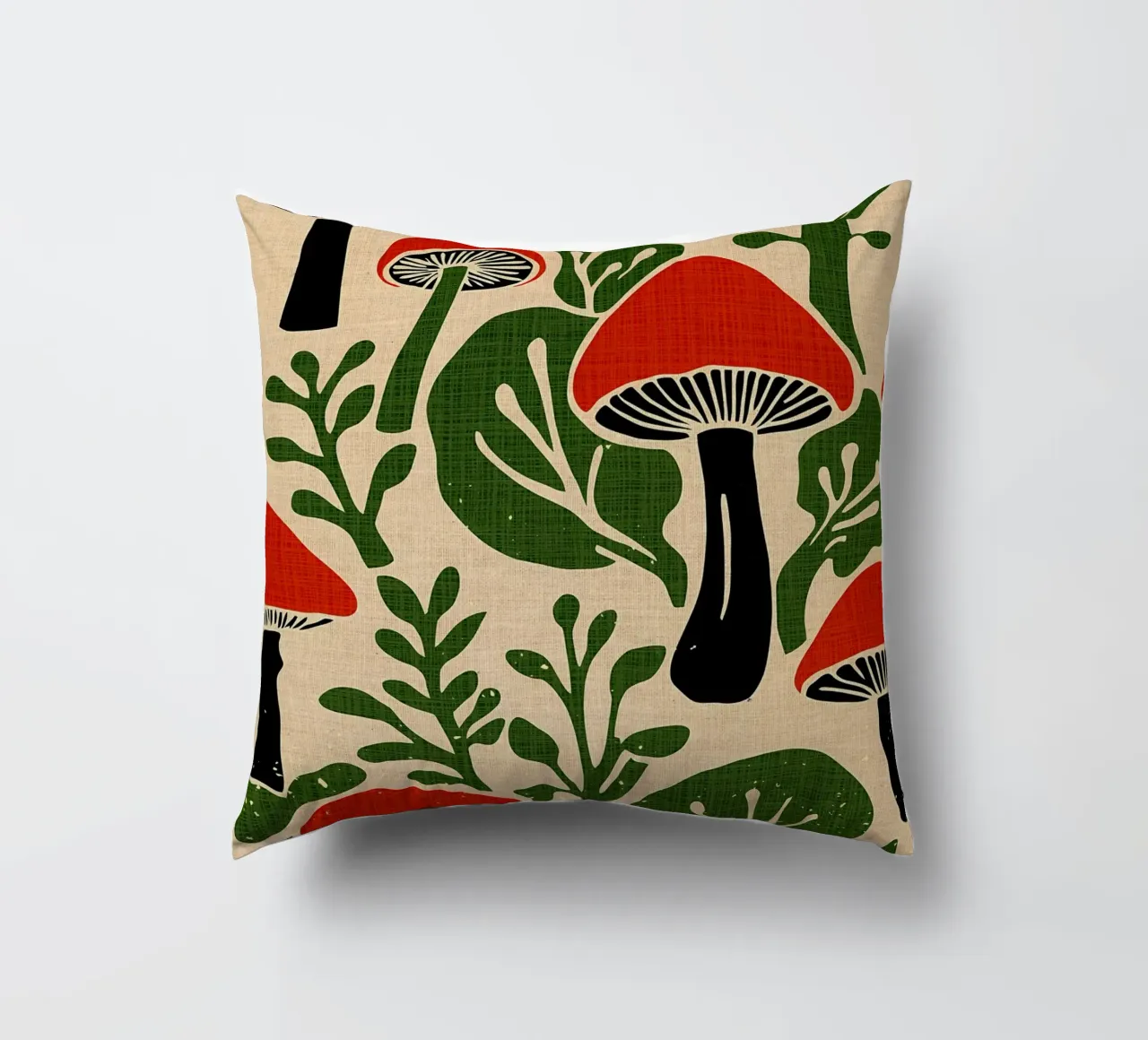 Camere rosse cuscino da Providence Mbabazi Studio