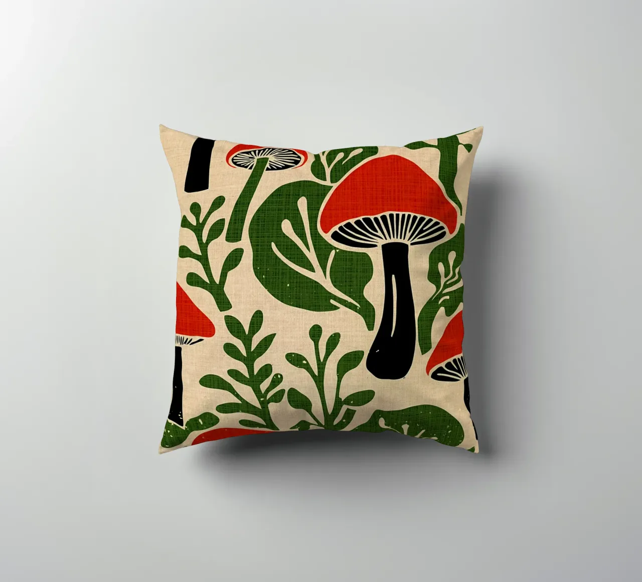 Camere rosse cuscino da Providence Mbabazi Studio