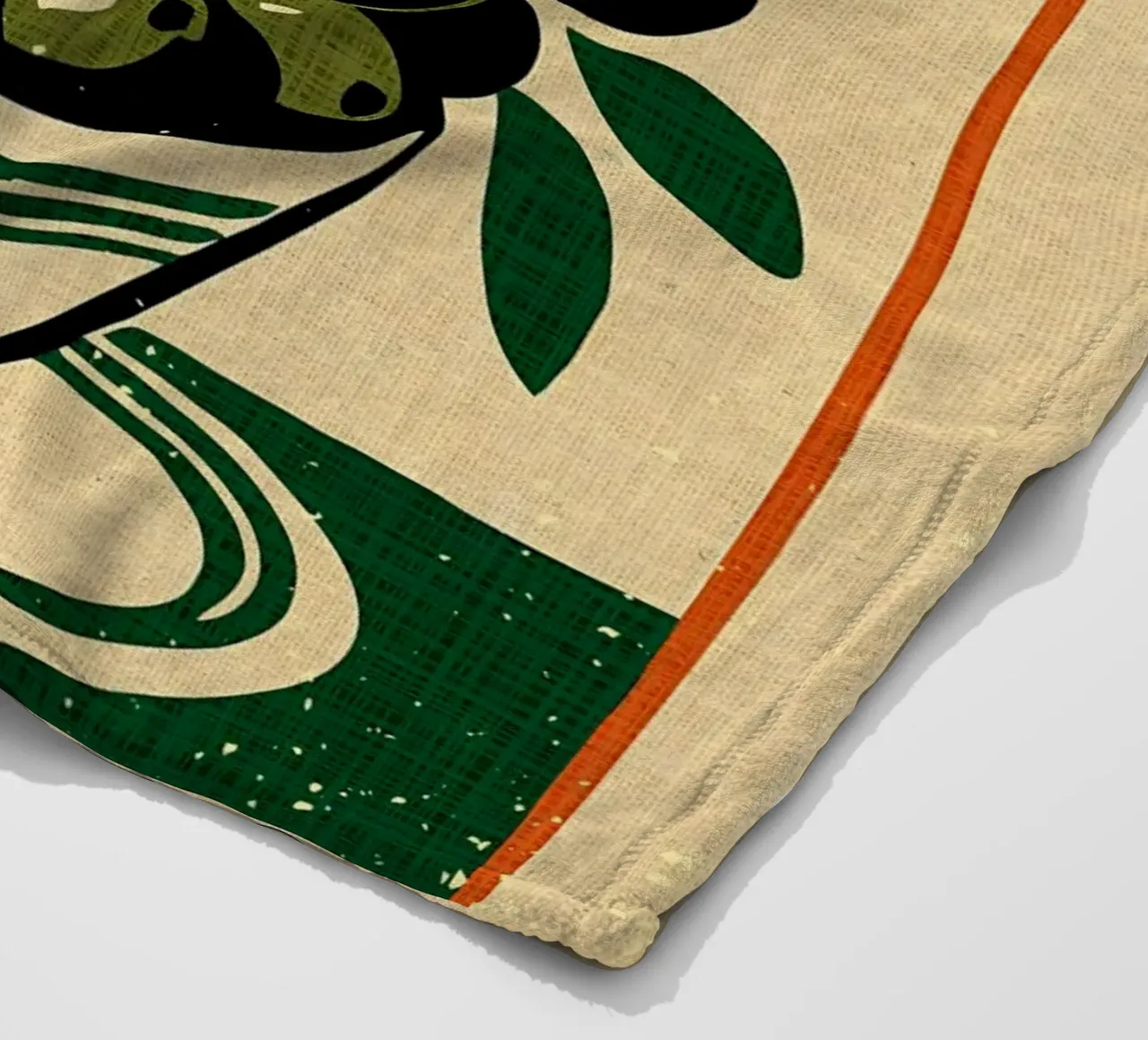 Retro Les Olives coperta in pile da Providence Mbabazi Studio