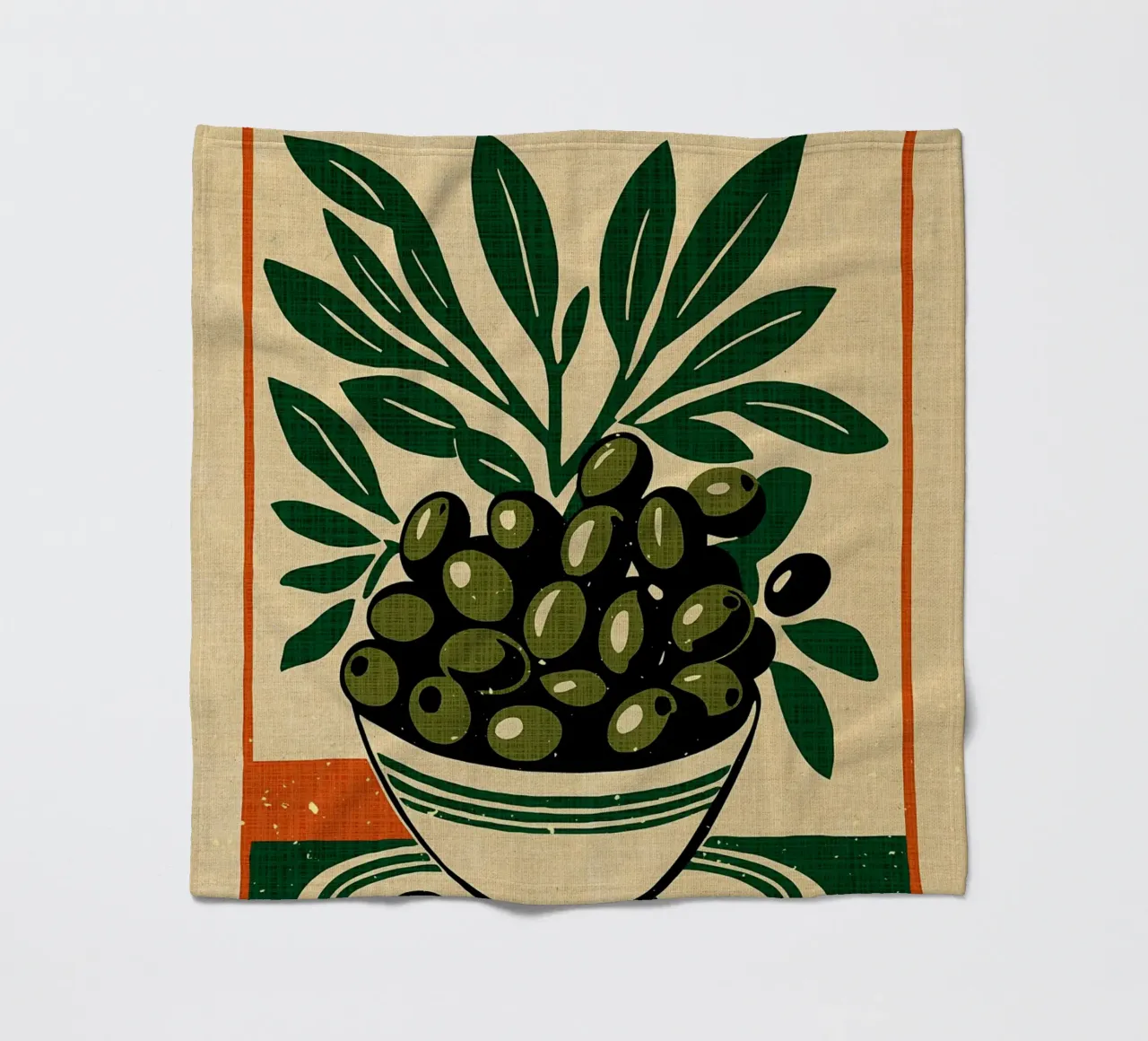 Retro Les Olives coperta in pile da Providence Mbabazi Studio