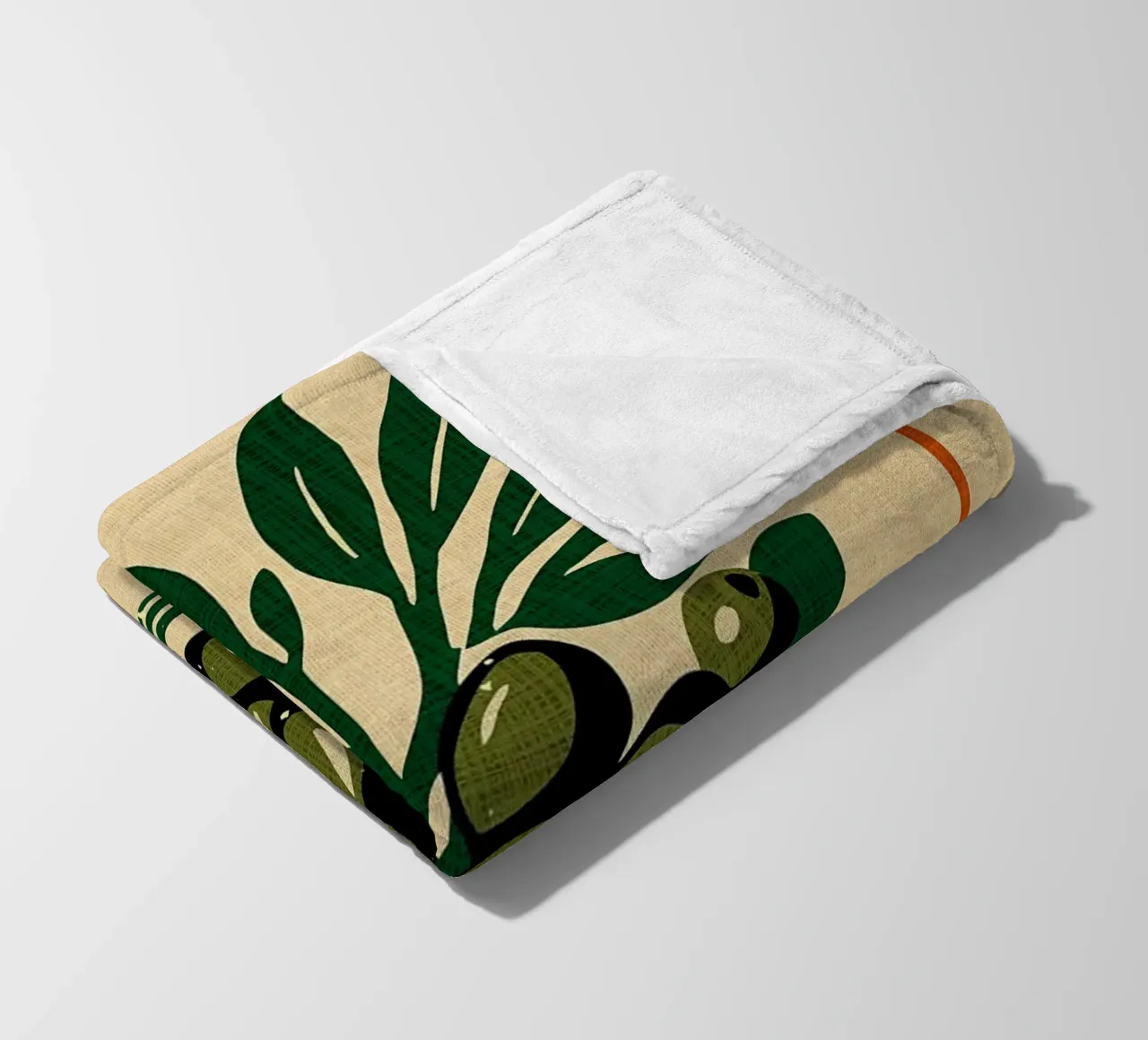 Retro Les Olives coperta in pile da Providence Mbabazi Studio