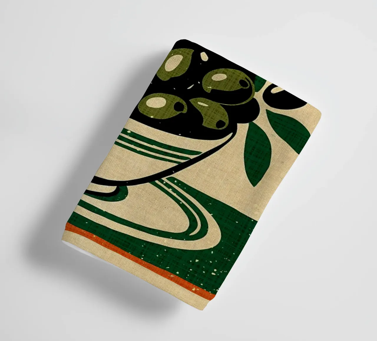 Retro Les Olives asciugamano da bagno da Providence Mbabazi Studio