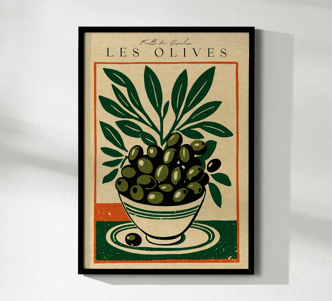 Retro Les Olives carta hahnemühle da Providence Mbabazi Studio