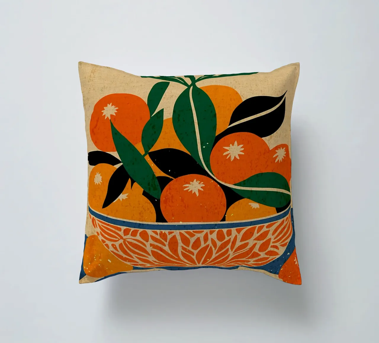 Frutta siciliana cuscino da Providence Mbabazi Studio