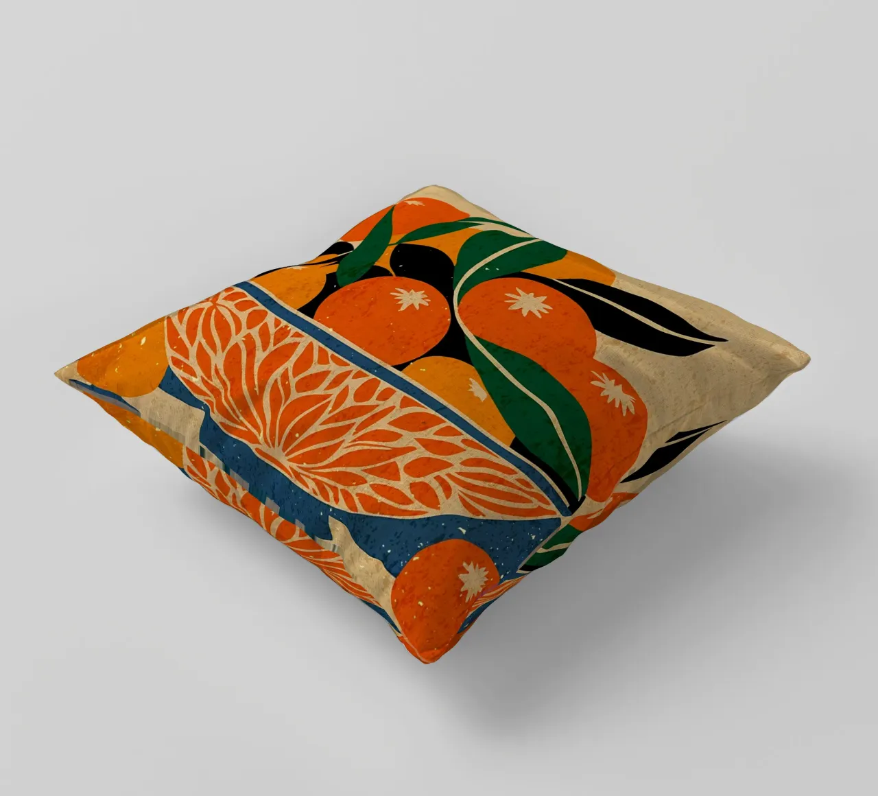 Frutta siciliana cuscino da Providence Mbabazi Studio