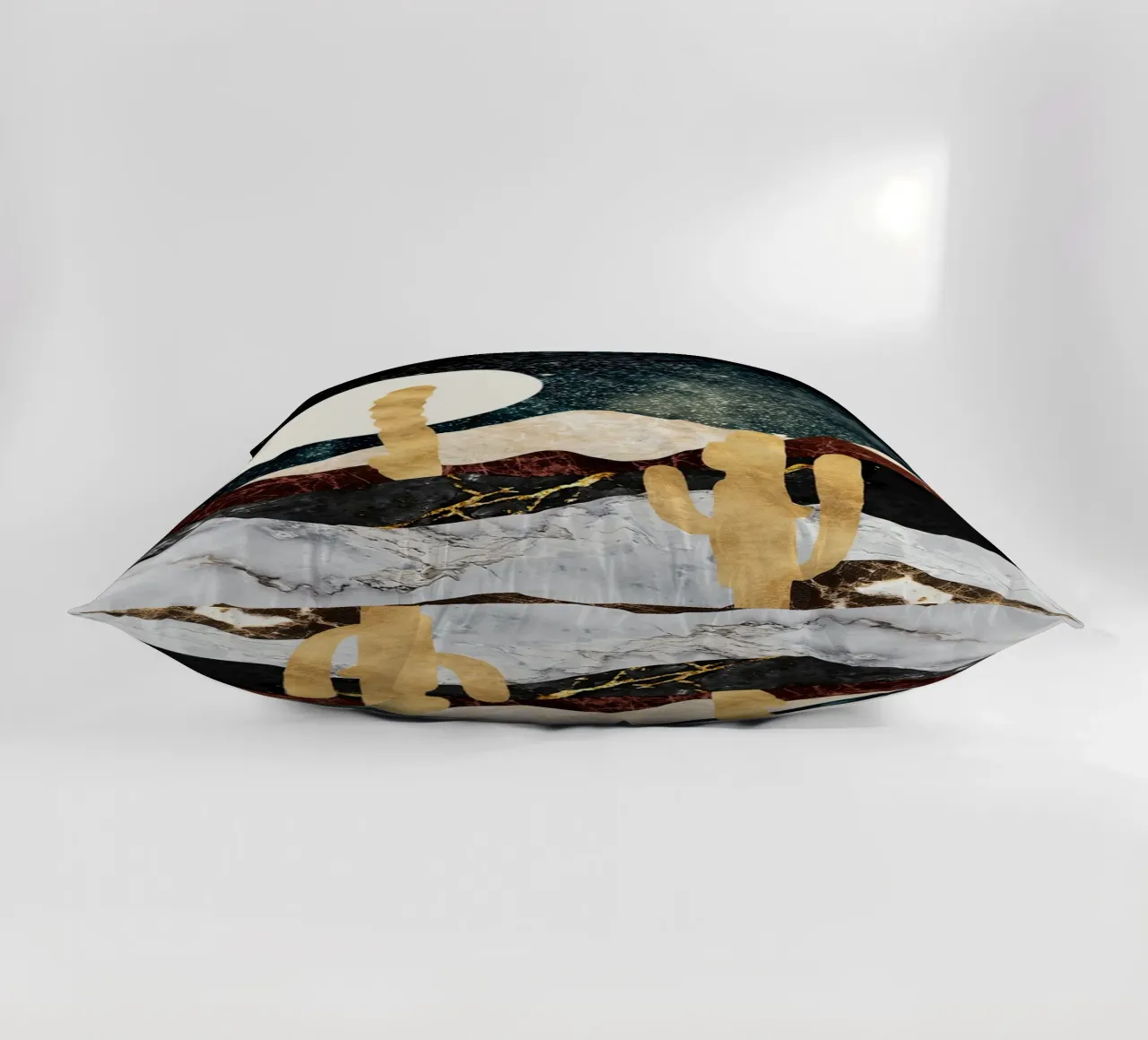 abstract surrealist landscape cuscino da vintageshop