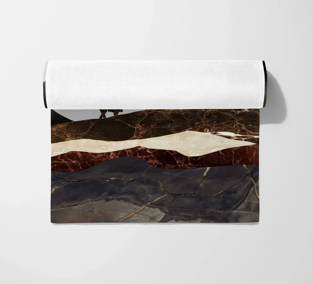abstract surrealist landscape telo mare da vintageshop