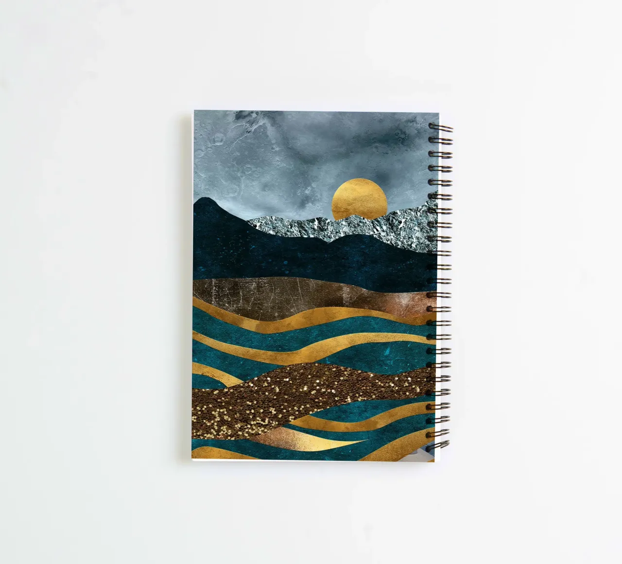 abstract surrealist landscape Ringbuch von vintageshop