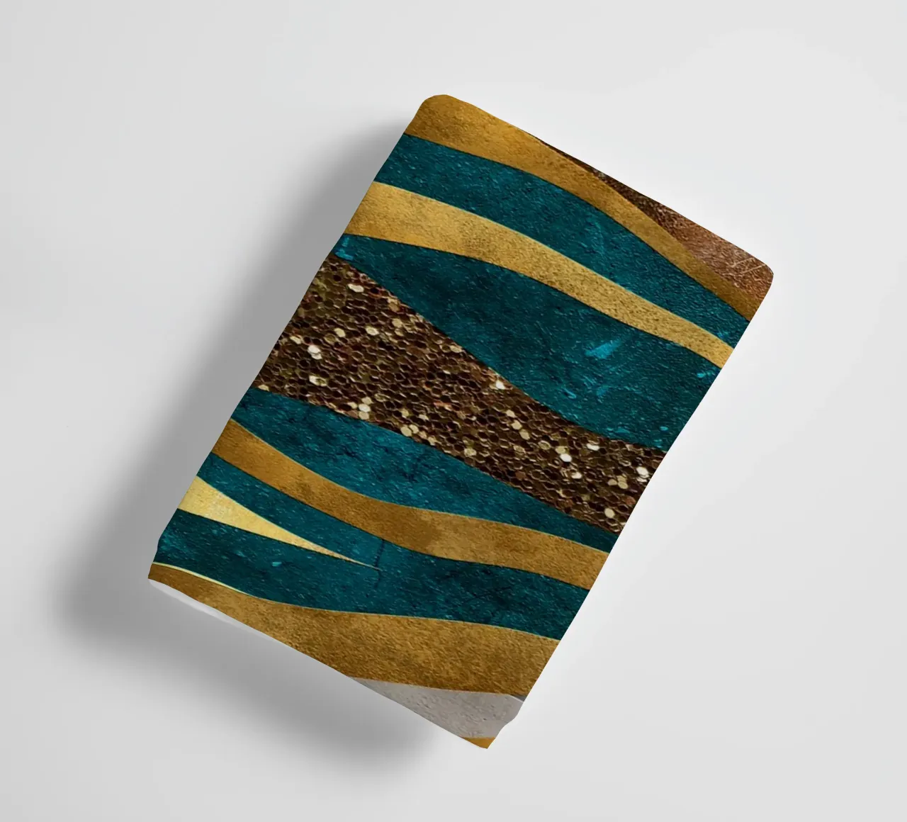 abstract surrealist landscape towel by vintageshop