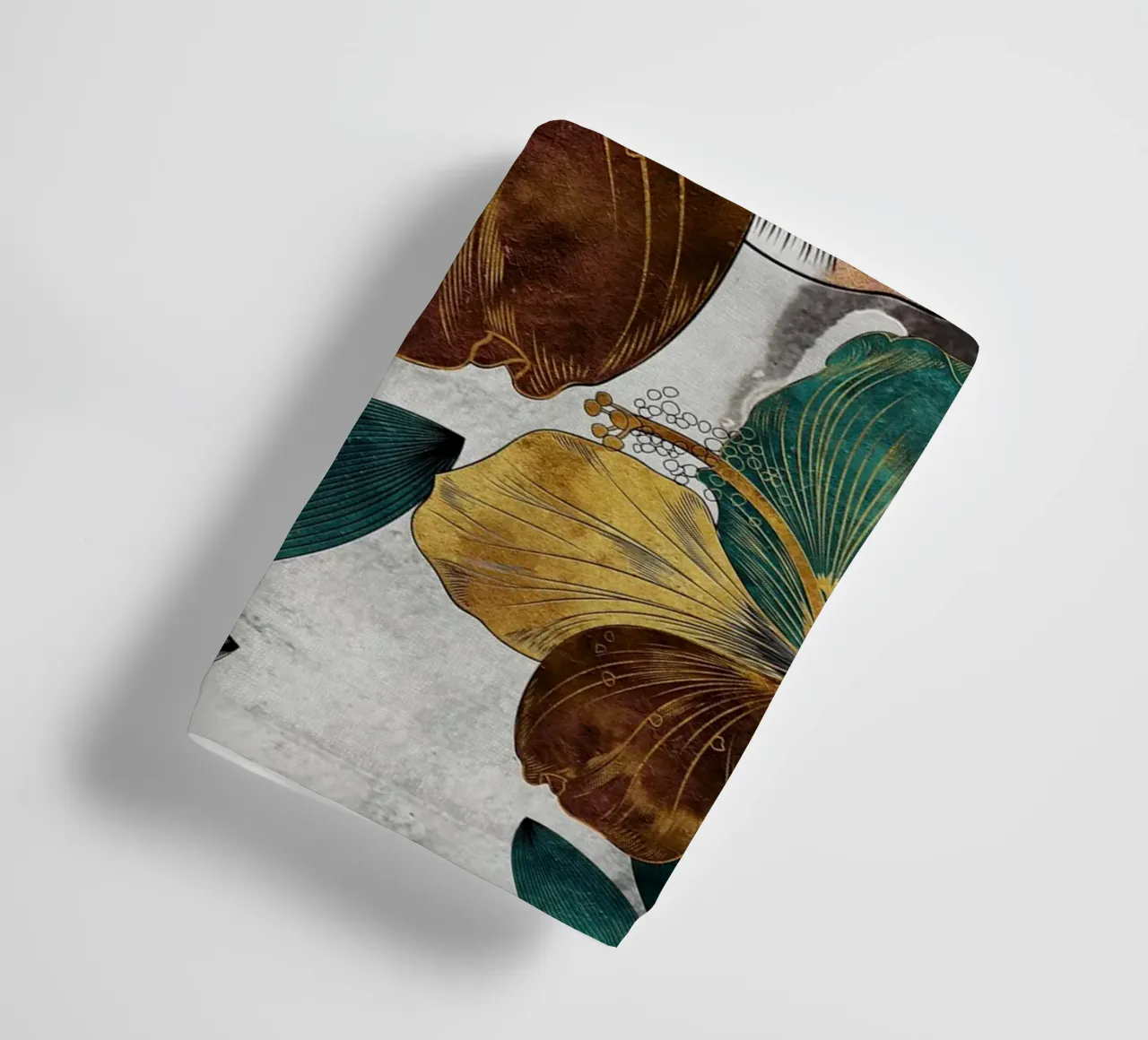 abstract surrealist flower asciugamano da bagno da vintageshop