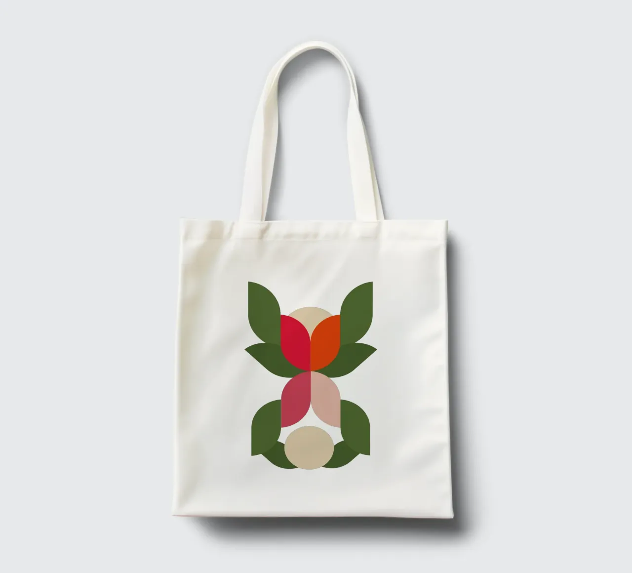 Eclipsed Petals borsa in juta da Dream Print Designs