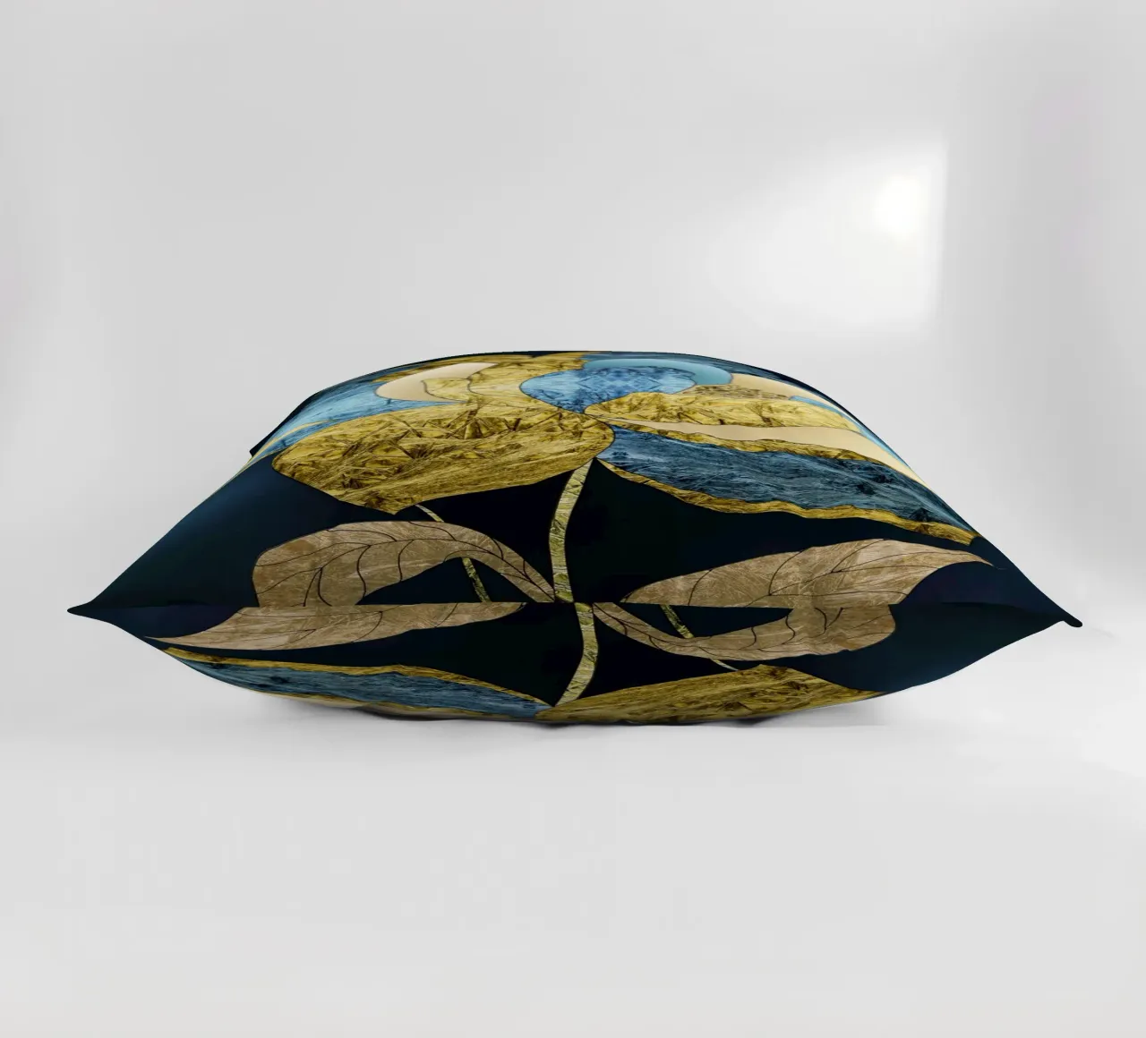 abstract surrealist flower cuscino da vintageshop