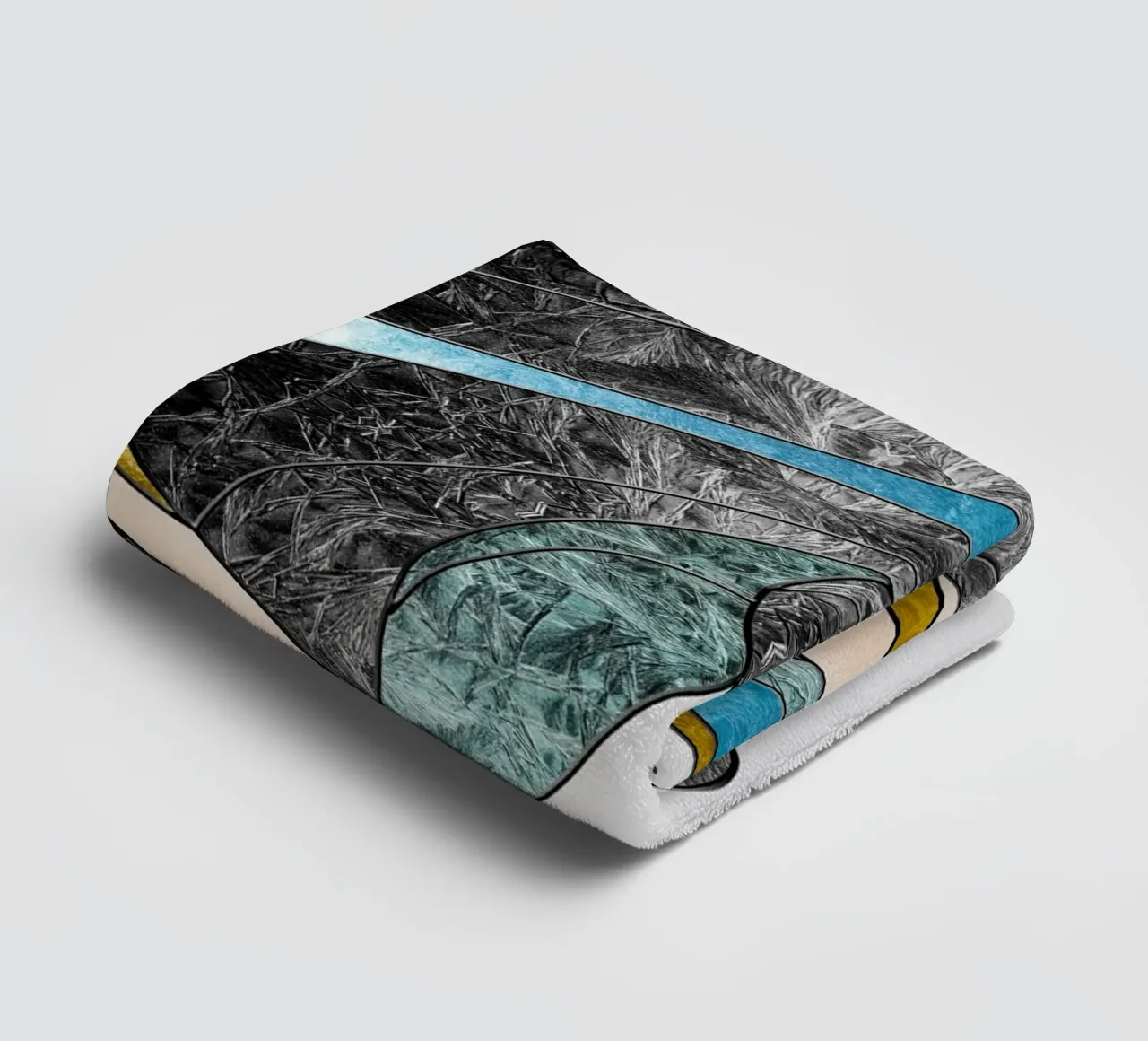 abstract art horse asciugamano da bagno da vintageshop