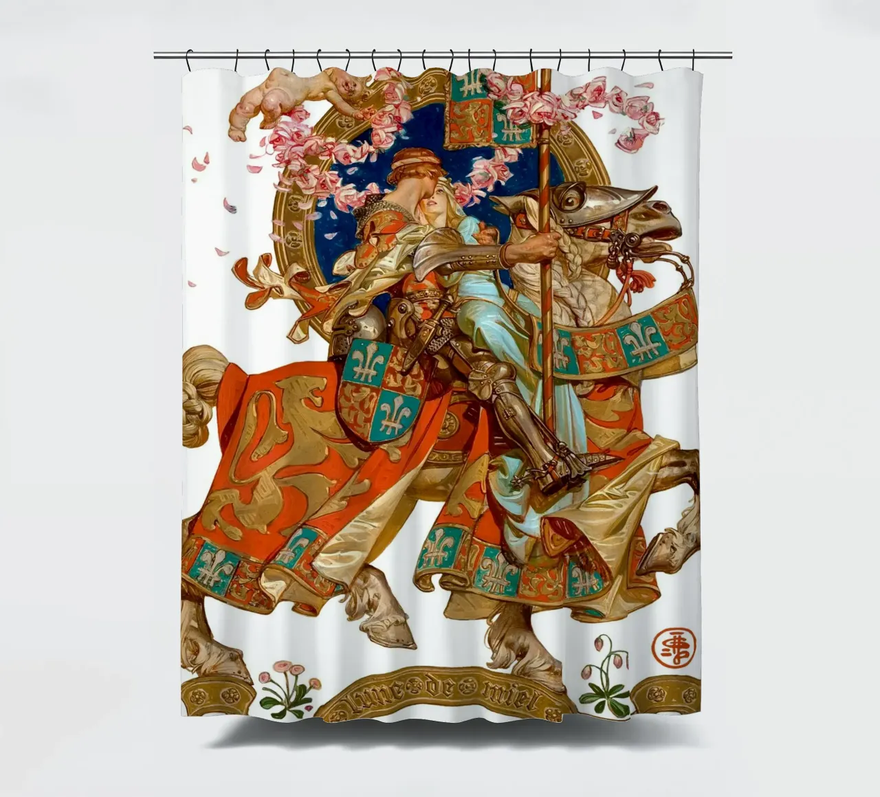 JCL 044 W tenda da doccia da JC Leyendecker