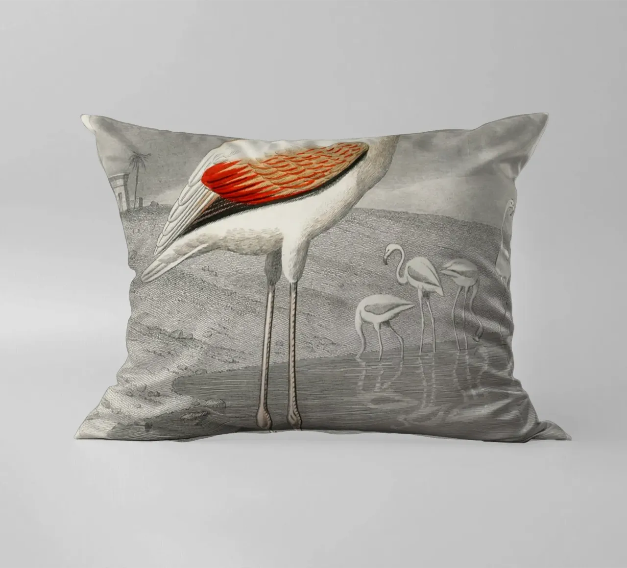 Le Flammant (Flamingo) cuscino da vintageshop