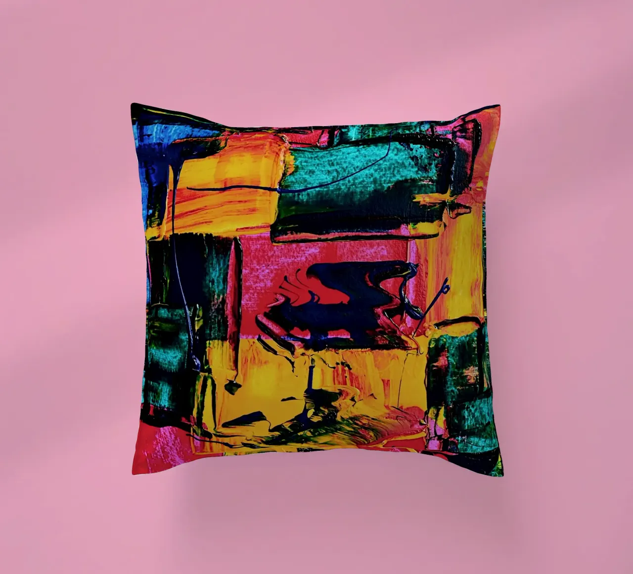 Inspired by Hans Hofmann 2 cuscino da Thierry Vobmann Abstract painting