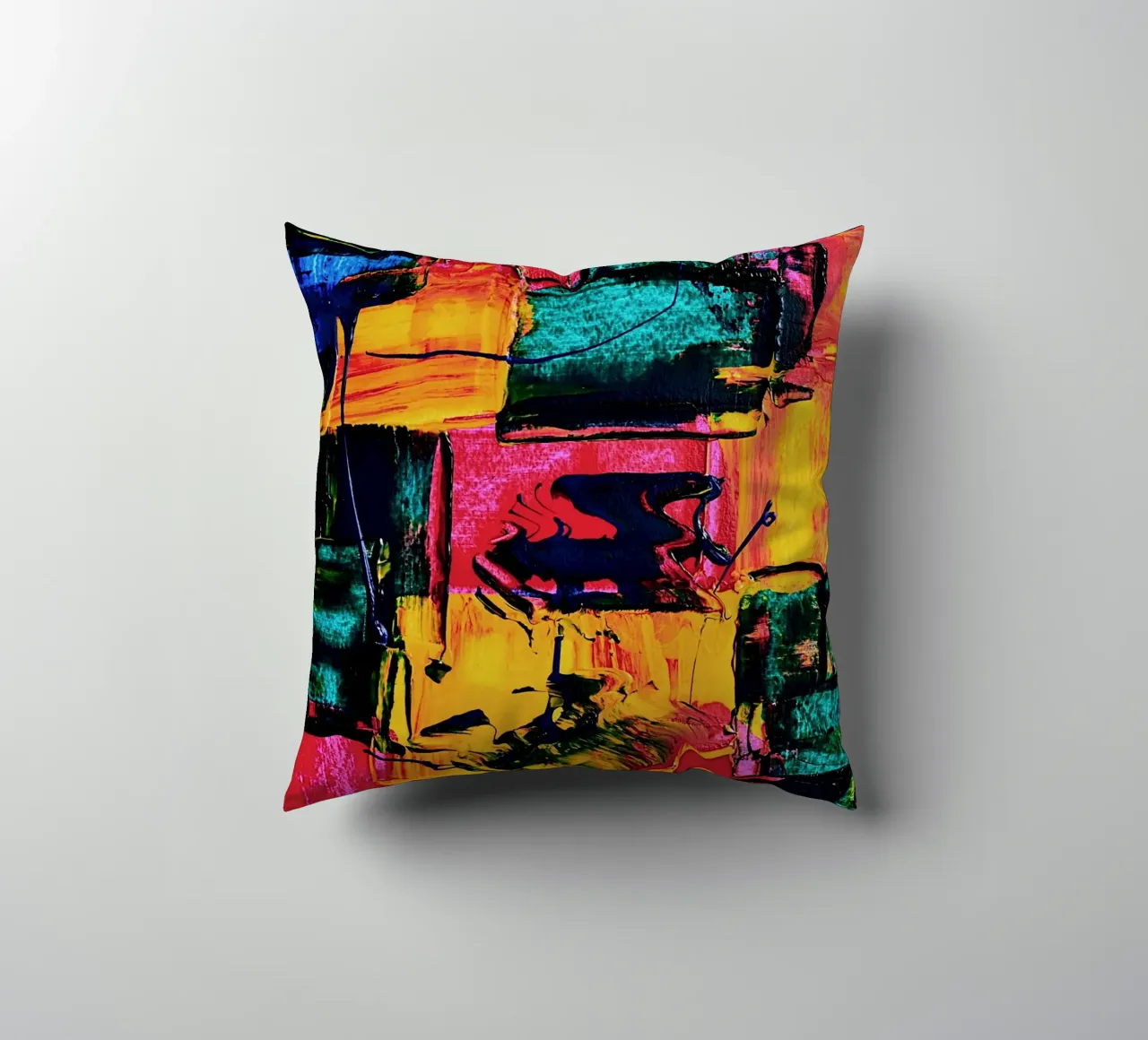 Inspired by Hans Hofmann 2 cuscino da Thierry Vobmann Abstract painting