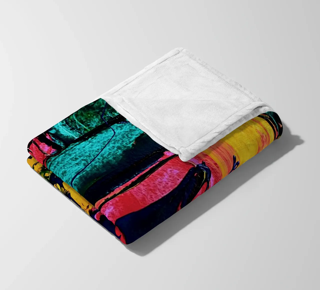 Inspired by Hans Hofmann 2 coperta in pile da Thierry Vobmann Abstract painting