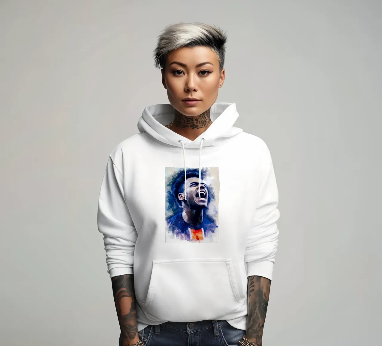 Desire Doue art felpa con cappuccio da Lembayung art