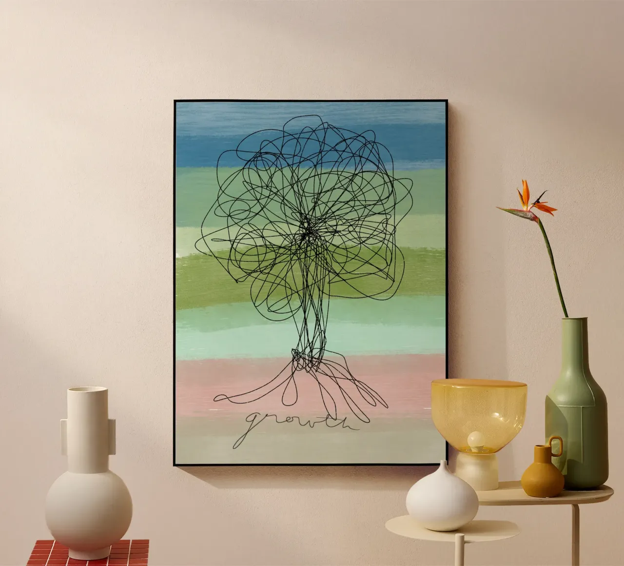 Growth II acrylic glass by Viola