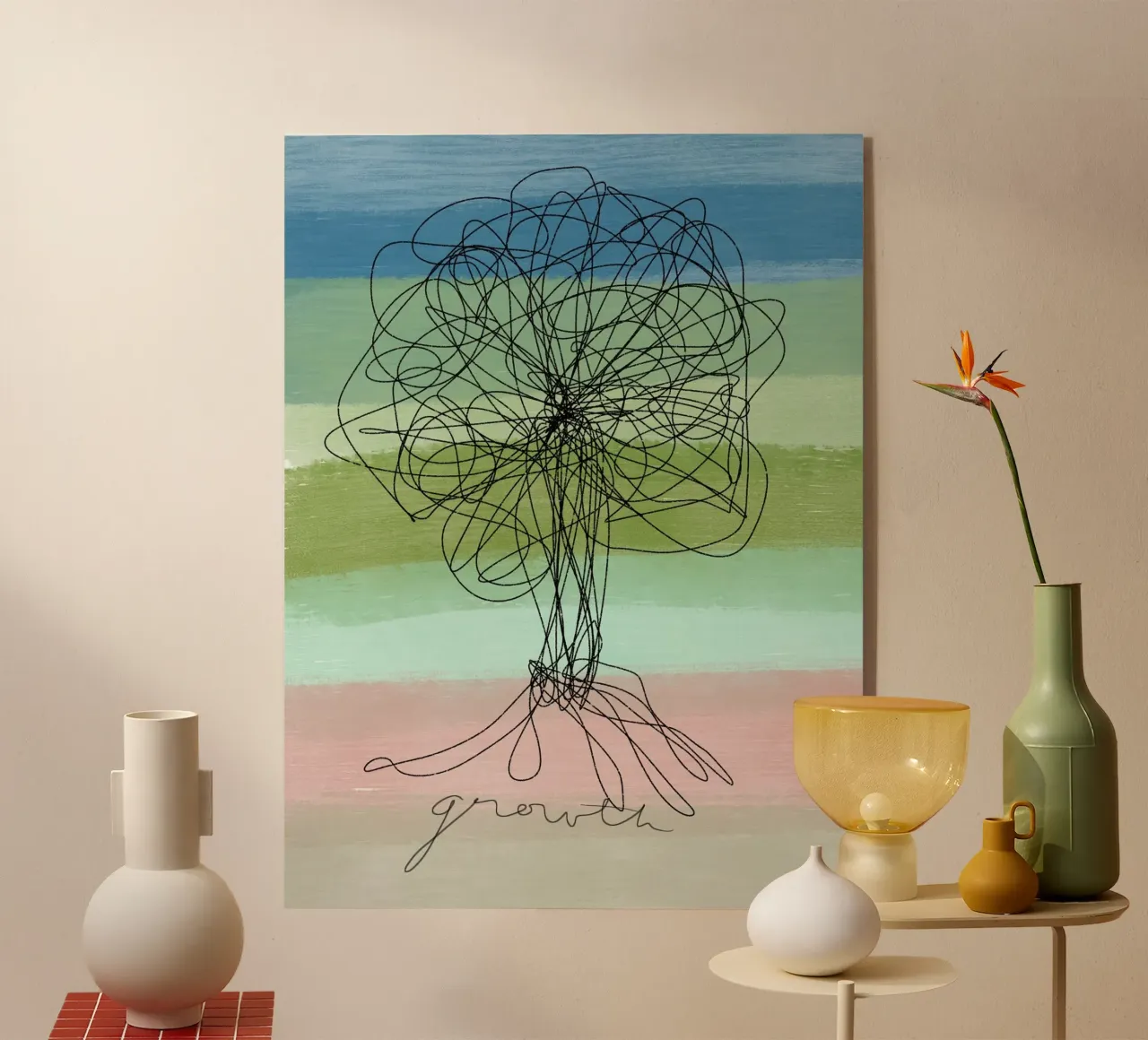 Growth II acrylic glass by Viola