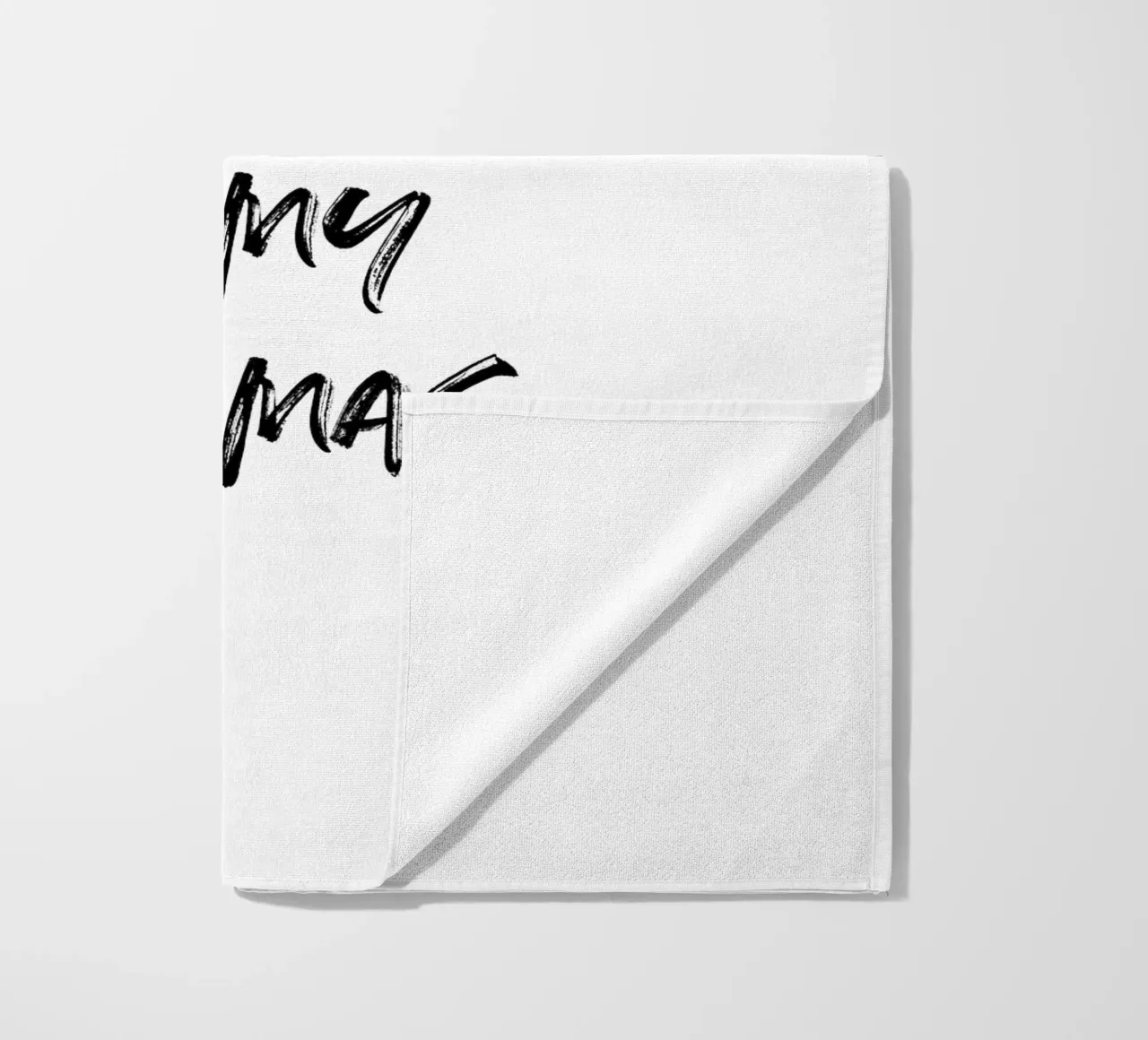 Mentally in my pyjamas | minimalistic design | typography telo mare da just typo