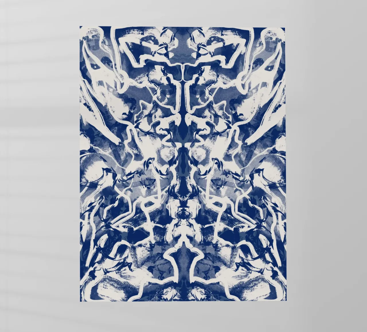 Cina blu rorschach 04 pellicola backlit da Little Dean