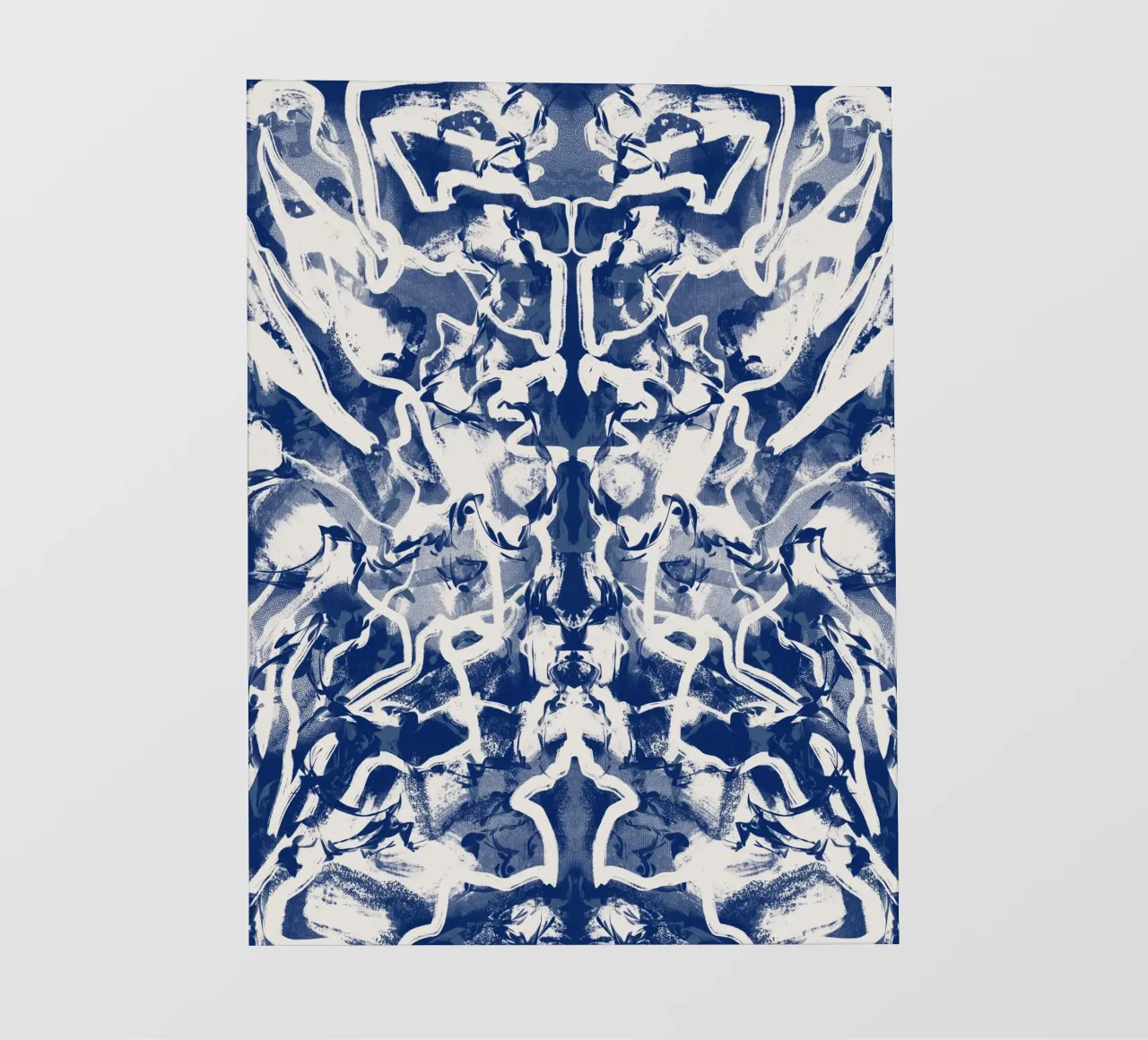 Cina blu rorschach 04 pellicola backlit da Little Dean