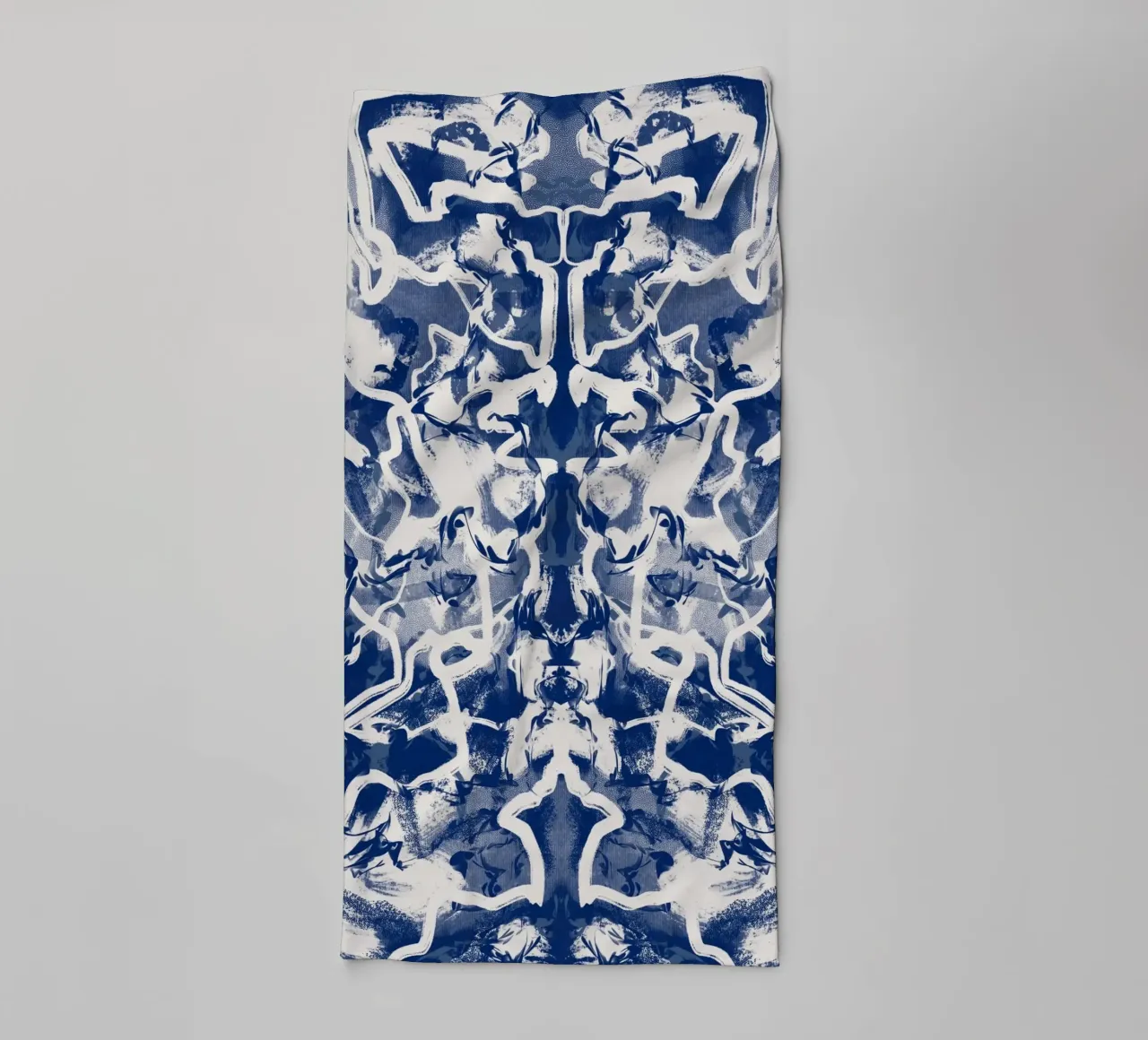 Cina blu rorschach 04 asciugamano da bagno da Little Dean