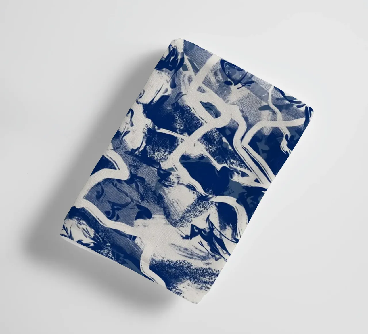 Cina blu rorschach 04 asciugamano da bagno da Little Dean
